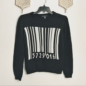 NWOT barcode Forever21 warm sweater